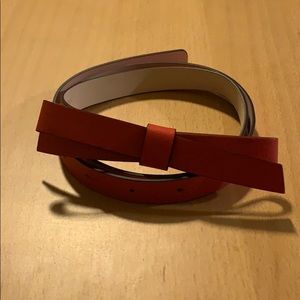 Kate Spade Skinny Bow Belt